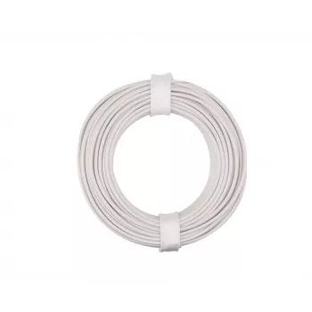 Donau Elektronik 175-015 LiY Fio flexível 1 x 0,75 mm² Branco 10 m