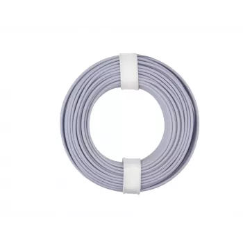 Donau Elektronik 175-019 LiY Fio flexível 1 x 0,75 mm² Cinzento 10 m