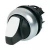 Eaton M22-WLK3-W interruptor de alavanca, preto/prateado/branco 216833