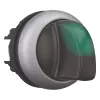 Eaton M22-WLK3-G interruptor de alavanca, preto/verde/prateado 216837