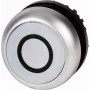 Eaton M22-DL-W-X0 interruptor de botão de pressão, preto/metálico/branco 216940
