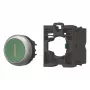 Eaton M22-D-G-X1-K10-BVP Botão de pressão com anel frontal de plástico, verde, 1 NA 110937