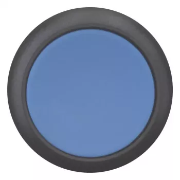 Eaton M22S-D-B Acionador de botão de pressão plano, Azul, 22,5 mm, Momentâneo 216601