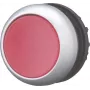 Eaton M22-DRL-R interruptor de botão de pressão, preto/metálico/vermelho 216946