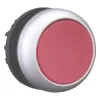 Eaton M22-DRL-R interruptor de botão de pressão, preto/metálico/vermelho 216946