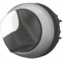 Eaton M22-WKV seletor rotativo, manípulo, posição em V, com retenção, IP66, preto/cinzento 216874