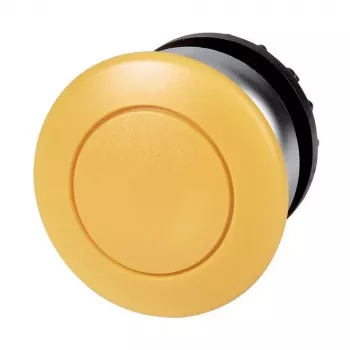 Eaton M22-DP-Y Acionador de botão de pressão embutido amarelo, momentâneo, 22,5 mm, IP66/IP67/IP69K 216718