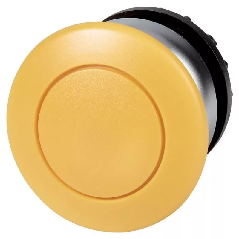 Eaton M22-DP-Y interruptor de botão de pressão, amarelo 216718