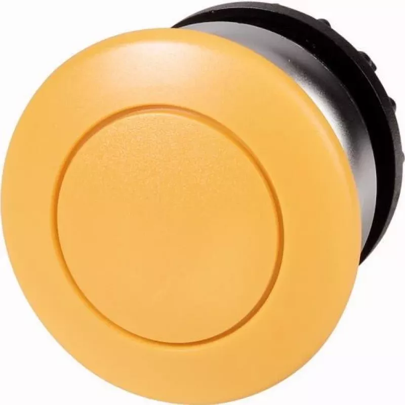 Eaton M22-DP-Y interruptor de botão de pressão, amarelo 216718
