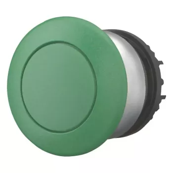 Eaton Moeller M22-DRP-G Acionador de botão de pressão cogumelo, verde, com retenção, sem inscrição 216747