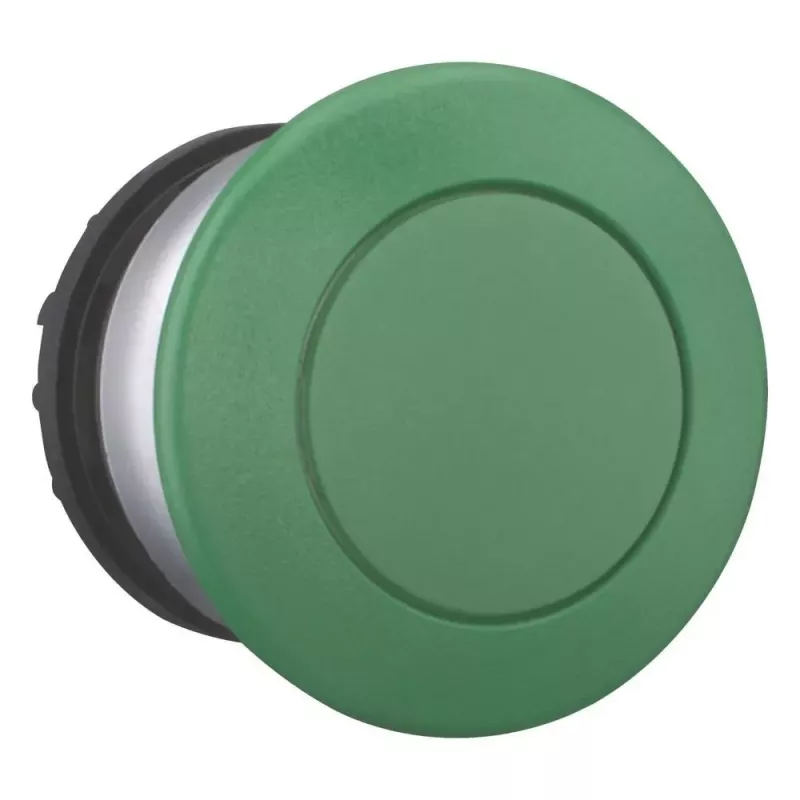Eaton Moeller M22-DRP-G Acionador de botão de pressão cogumelo, verde, com retenção, sem inscrição 216747