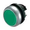 Eaton M22-DRL-G interruptor de botão de pressão, preto/verde/metálico 216948
