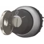 Eaton M22-WRS-A1 seletor acionado por chave, preto/prateado