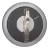 Eaton M22-WRS-A1 seletor acionado por chave, preto/prateado
