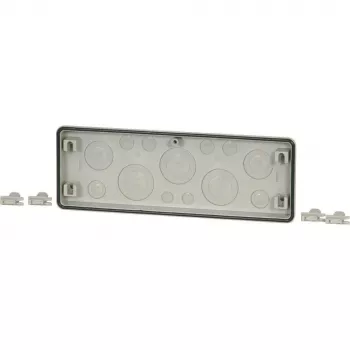 Eaton FL4-5 Flange de caixa, plástico cinzento, 329 x 23 x 116 mm 021982