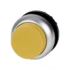 Eaton M22-DLH-Y Atuador de botão de pressão iluminado, saliente, amarelo, liso 216971