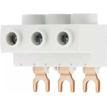 Eaton 032720 Terminal de alimentação 3 polos para BK25/3-PKZ0, 63 A, 690 V, ligação por parafuso