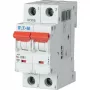 Eaton PXL-B10/2 Disjuntor de proteção de linha, 1 polo, característica B, 10 A, 6 kA, montagem em calha DIN 236227