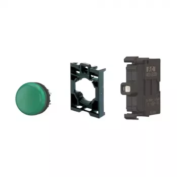 Eaton M22-L-G-LED230-BVP Luz indicadora LED, verde, 230V AC, montagem 22,5mm 132600