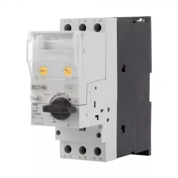 Eaton PKE65/X disjuntor de proteção de motor com bloco de disparo, 16-65 A, 3 polos, 690 V AC 138516