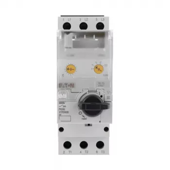 Eaton PKE65/X disjuntor de proteção de motor com bloco de disparo, 16-65 A, 3 polos, 690 V AC 138516