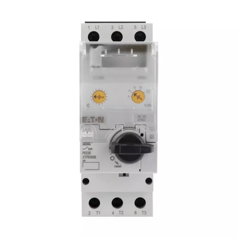Eaton 138516 PKE65/X disjuntor de proteção do motor com bloco de disparo, 16-65 A