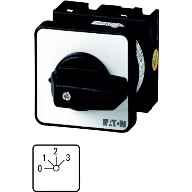 Eaton T0-2-8241/E interruptor de nível, 1P, com fios, preto/prateado, IP65, UL 60947-4-1, CSA C22.2 No. 60947-4-1-14, CSA-C22.2 No. 94, IEC/EN 60947-3, CE 050716