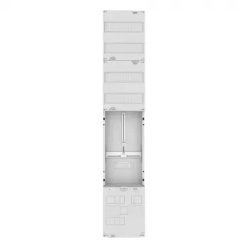 Eaton ZSD-O19A0672 quadro de contadores, 1 lugar de contador, 250 A, 72 PLE, fixação de 3 pontos, RAL 7035 229180