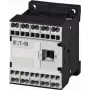 Eaton DILEM-01-G-C(24VDC) minicontactor, 3 polos, 1 NF, bobina 24 V DC, 9 A, 4 kW, IP20, preto/branco 230167