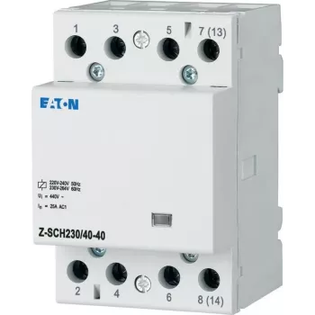 EATON Z-SCH230/40-40 contactor de instalação, 4 NA, 40 A, bobina 230 V AC 248852