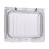 Eaton SKF-FF4 janela de inspeção com tampa, 4 TE, 94x77x25 mm, cinzento 233780