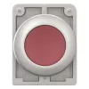 Eaton M30C-FDL-R atuador de botão de pressão redondo plano cromado vermelho 182926