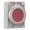 Eaton M30C-FDL-R atuador de botão de pressão redondo plano cromado vermelho 182926