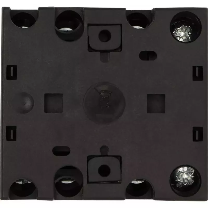 Eaton T0-3-8401/E interruptor rotativo LIGAR-DESLIGAR 3 polos, 20 A, 690 V AC, manípulo preto, montagem em painel frontal 091047