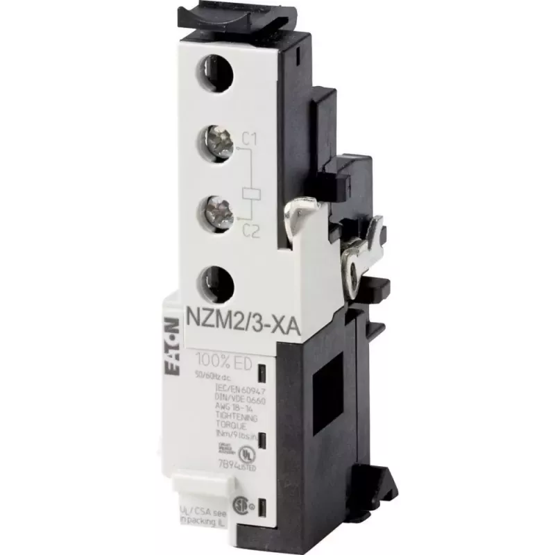 Eaton NZM2/3-XA disparador shunt 24V AC/DC para disjuntores NZM2/3 259754