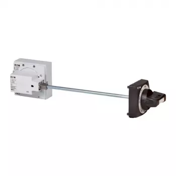 Eaton NZM2-XS-L manípulo rotativo, longo, bloqueável em OFF, IP66, preto 266642