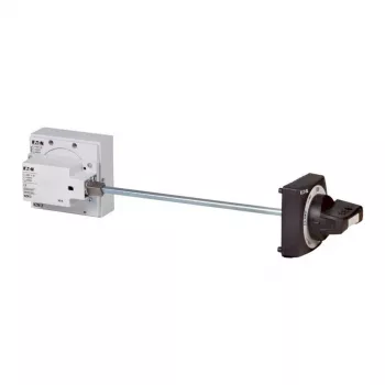Eaton NZM2-XS-L manípulo rotativo, longo, bloqueável em OFF, IP66, preto 266642