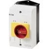 Eaton CI-K2-PKZ0-NA-GR caixa vazia com botão de emergência, 160 x 100 x 100 mm, amarelo/vermelho 262681