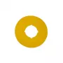 Eaton M22-XBK placa de emergência, amarelo, 90x90mm, legenda de emergência 269580