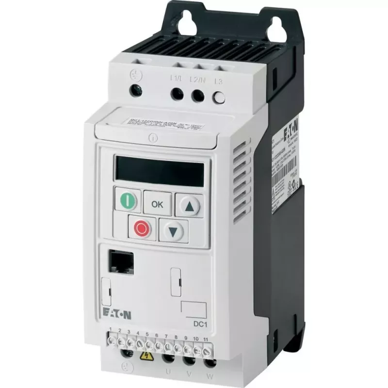 Eaton DC1-342D2FN-A20CE1 variador de frequência 0,75 kW 400 V 3 fases 2,2 A 185743