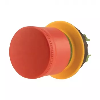 EATON M22-PV30 atuador de botão de pressão cogumelo, 30 mm, não iluminado, vermelho, com retenção e desbloqueio por tração 197535