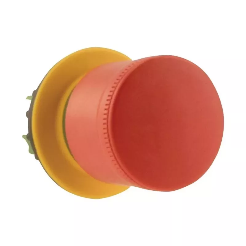 EATON M22-PV30 atuador de botão de pressão cogumelo, 30 mm, não iluminado, vermelho, com retenção e desbloqueio por tração 197535