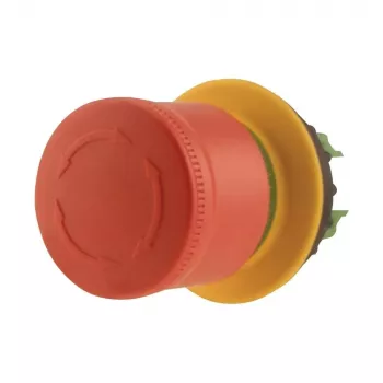 Eaton M22-PVT30 Acionador de botão de paragem de emergência, desbloqueio por tração, cogumelo vermelho, 38 mm, IP65/IP66/IP69 197536
