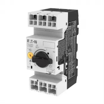 Eaton PKZM0-6.3-PI Disjuntor de proteção de motor, 3 polos, 4-6,3 A, 690 V AC, 50 kA, calha DIN 199156