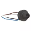 EATON Conector macho reto de 4 polos codificação A M12, ligação por parafuso, IP65/IP67, 230V/4A, caixa em PBT, contactos dourados, cabo 4-6mm 266135