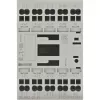 EATON DILM12-199244 Contator de potência de 3 polos, 12 A, bobina 230 V 50 Hz / 240 V 60 Hz, 1 contacto auxiliar NO, terminais de parafuso
