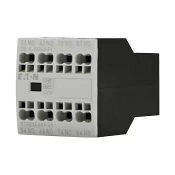 Eaton DILA-XHI40-PI Bloco de contactos auxiliares, 4 contactos de fecho, montagem frontal, terminais push-in 199317