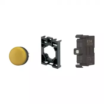 Eaton M22-L-Y-LED-BVP Luz de sinalização LED amarela 22,5mm 12-30V AC/DC 110929