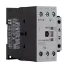 Contator de potência Eaton DILM38-10, bobina 230 V AC 50 Hz / 240 V AC 60 Hz, 3 polos, 38 A, 1 contacto auxiliar NO 112428