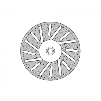 Disco de corte diamantado Donau Elektronik 1646 22 mm para metal, vidro, epóxi, 1 unid.